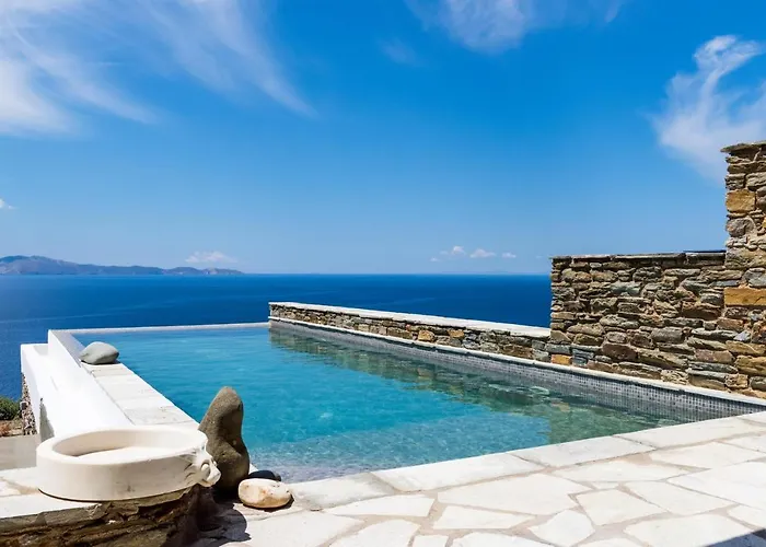 Vathi Bleu Private Villa Pánormos