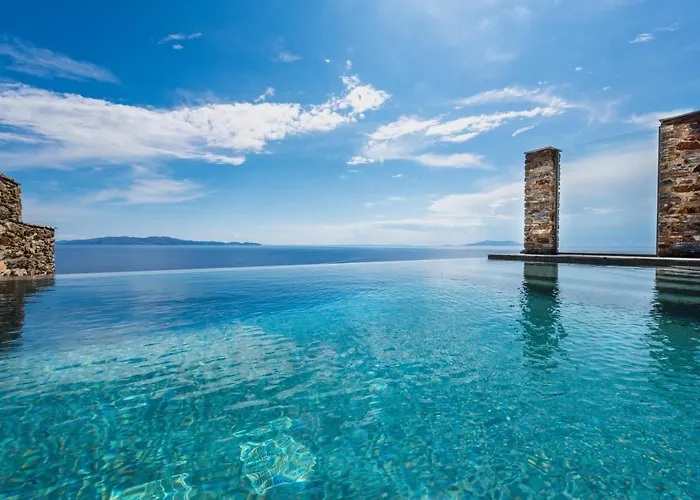 别墅 Vathi Bleu Private Pánormos