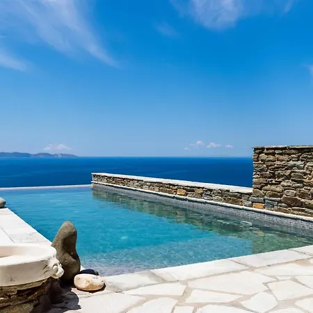 Vathi Bleu Private فيلة Pánormos