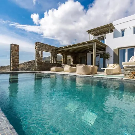 Vathi Bleu Private فيلة Pánormos