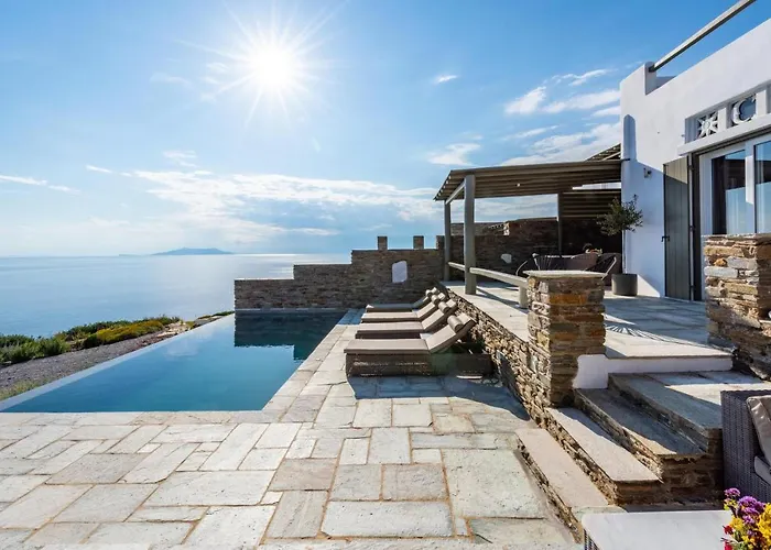 Vathi Bleu Private Villa Pánormos