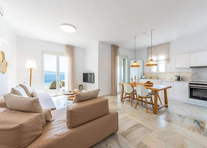 Vathi Bleu Private Villa Pánormos