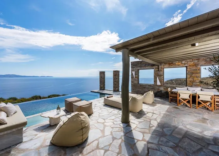 Villa Vathi Bleu Private Pánormos