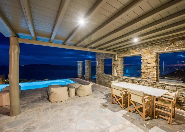 Villa Vathi Bleu Private Pánormos